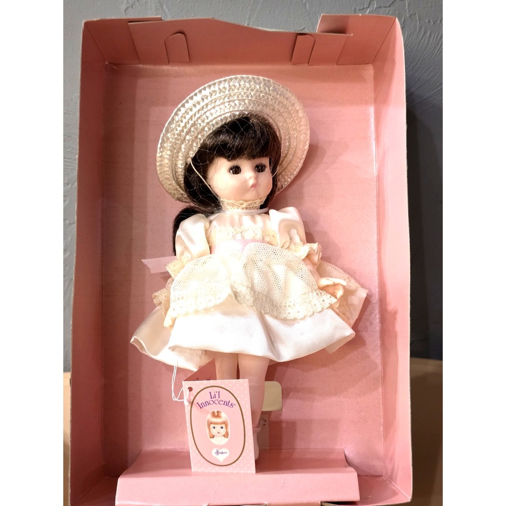 Effanbee Li'l‎ Innocents Doll Margie Spring new FBStyle 2817 1988 brown hair